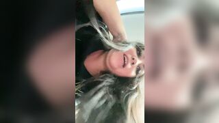 Forbiddenmilf got horny in public