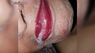 Collage girl made me hot and horny after sucking my Desi indian 7 inch lund with her red lips