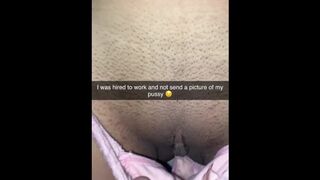 I found my nanny on snapchat and her conversations made me very excited we had good sex