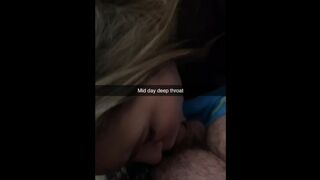 Throat fuck my best friends gf on snap chat